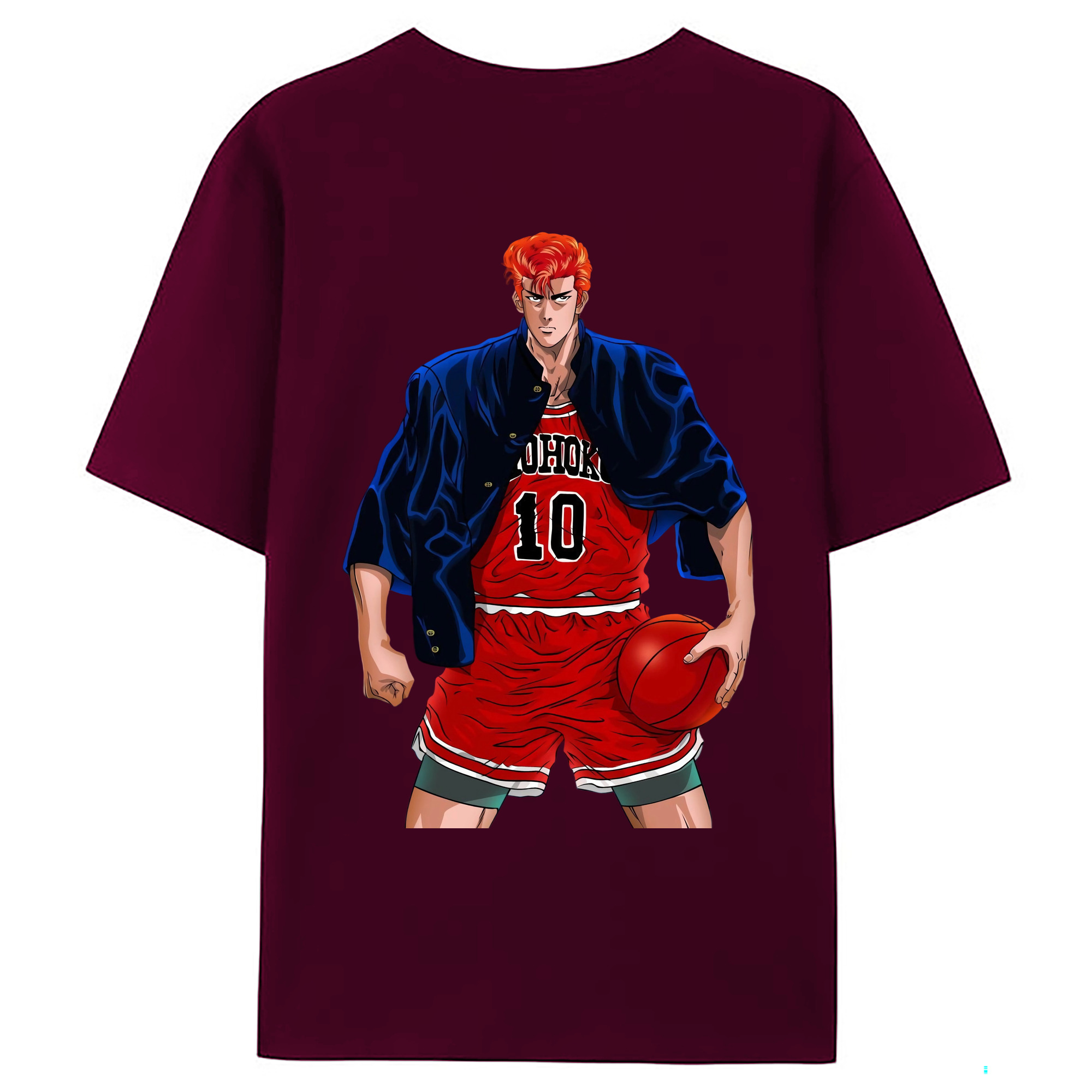 （画像用） SLAM DUNK／スラムダンク レディース半袖Tシャツ(バックプリント)